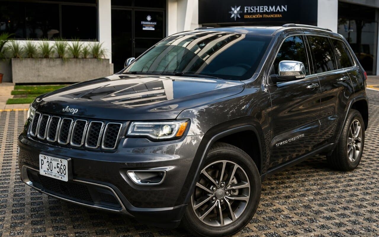 Jeep Grand Cherokee 2018 de renta en San Salvador, El Salvador — Lubbi Rent a Car